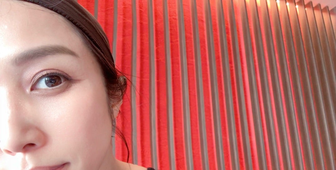 美肌効果が際立つファンデーション使用画像